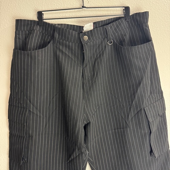 Serious City Of Rockers Wide Leg Pants Cargo Size 42 - Picture 2 of 8